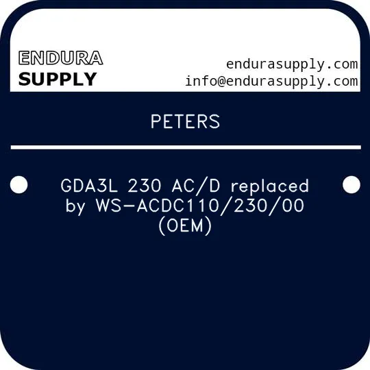 peters-gda3l-230-acd-replaced-by-ws-acdc11023000-oem