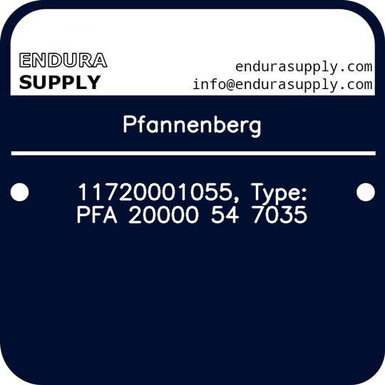 pfannenberg-11720001055-type-pfa-20000-54-7035