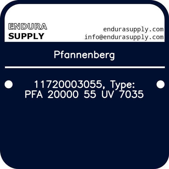pfannenberg-11720003055-type-pfa-20000-55-uv-7035