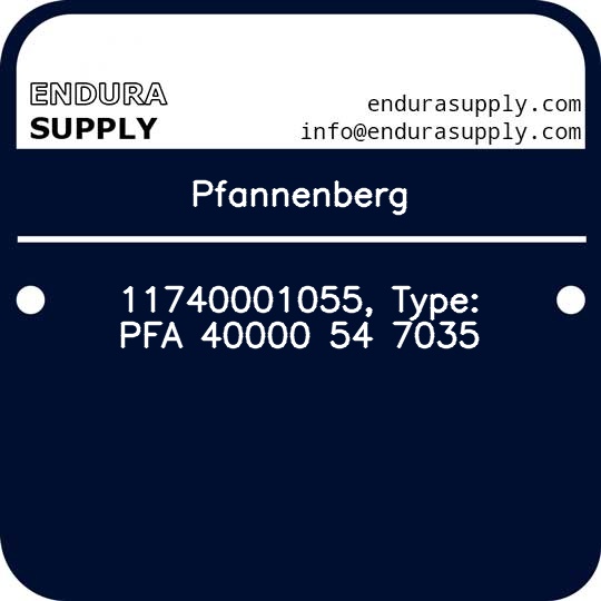 pfannenberg-11740001055-type-pfa-40000-54-7035