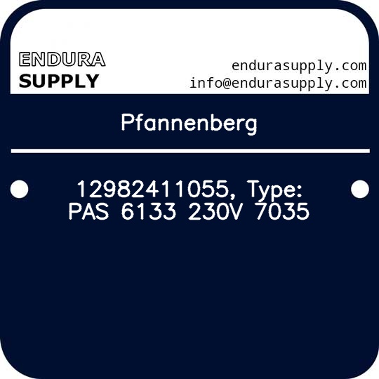 pfannenberg-12982411055-type-pas-6133-230v-7035