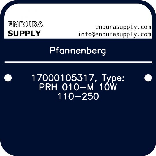 pfannenberg-17000105317-type-prh-010-m-10w-110-250