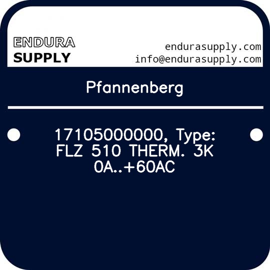 pfannenberg-17105000000-type-flz-510-therm-3k-0a60ac
