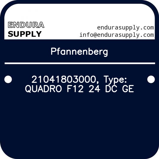 pfannenberg-21041803000-type-quadro-f12-24-dc-ge