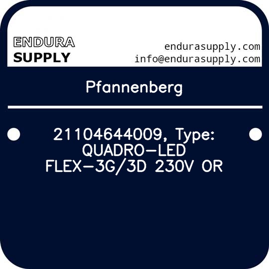 pfannenberg-21104644009-type-quadro-led-flex-3g3d-230v-or