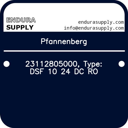 pfannenberg-23112805000-type-dsf-10-24-dc-ro