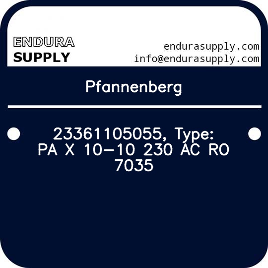 pfannenberg-23361105055-type-pa-x-10-10-230-ac-ro-7035
