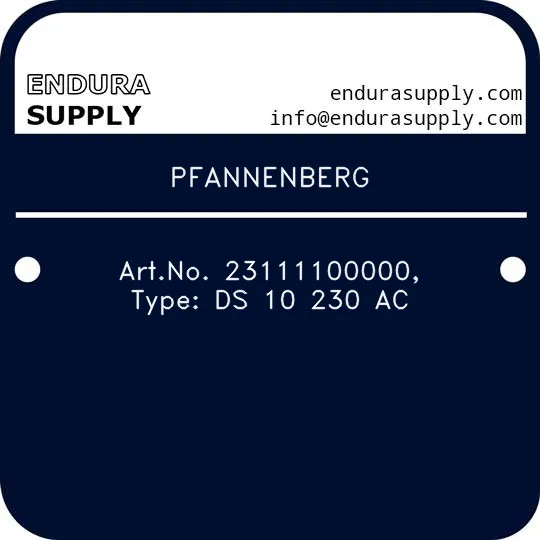 pfannenberg-artno-23111100000-type-ds-10-230-ac