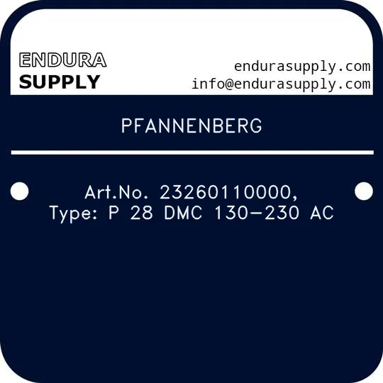 pfannenberg-artno-23260110000-type-p-28-dmc-130-230-ac