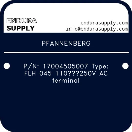 pfannenberg-pn-17004505007-type-flh-045-110250v-ac-terminal