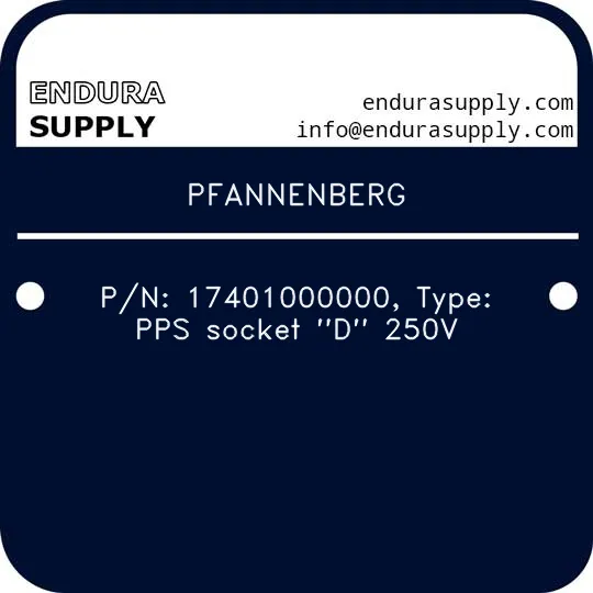 pfannenberg-pn-17401000000-type-pps-socket-d-250v