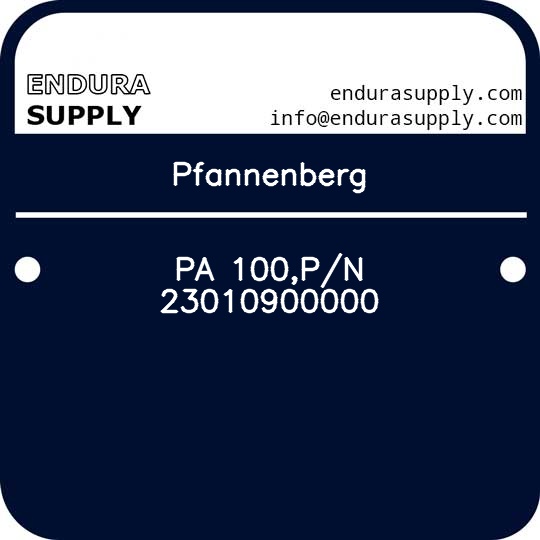 pfannenberg-pa-100pn-23010900000