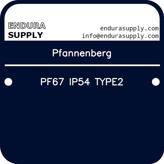 pfannenberg-pf67-ip54-type2