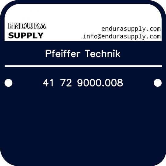 pfeiffer-technik-41-72-9000008