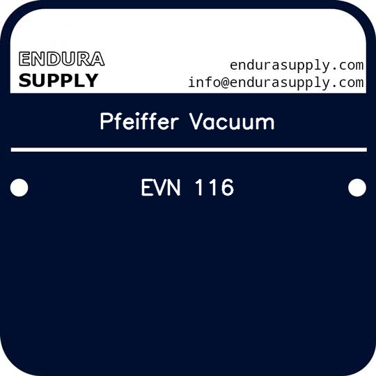 pfeiffer-vacuum-evn-116