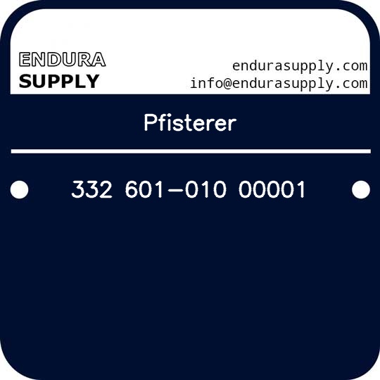 pfisterer-332-601-010-00001