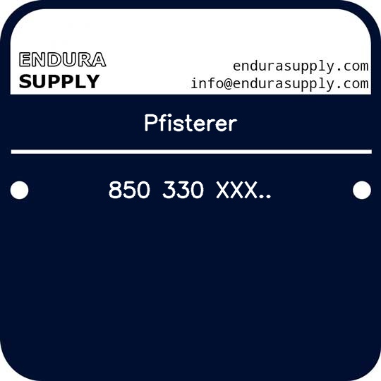 pfisterer-850-330-xxx