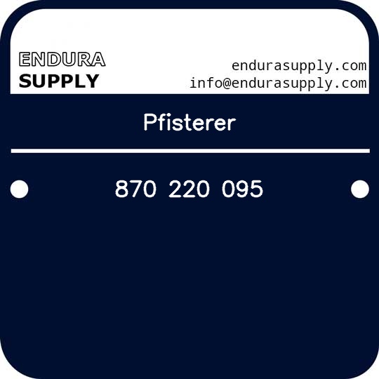 pfisterer-870-220-095