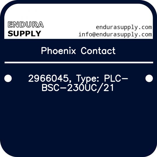 phoenix-contact-2966045-type-plc-bsc-230uc21