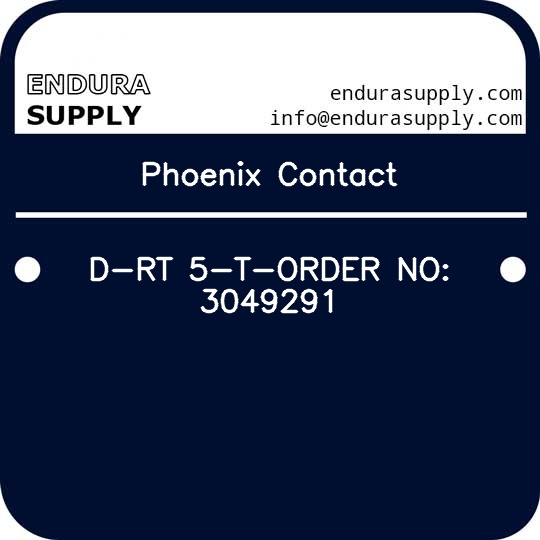 phoenix-contact-d-rt-5-t-order-no-3049291