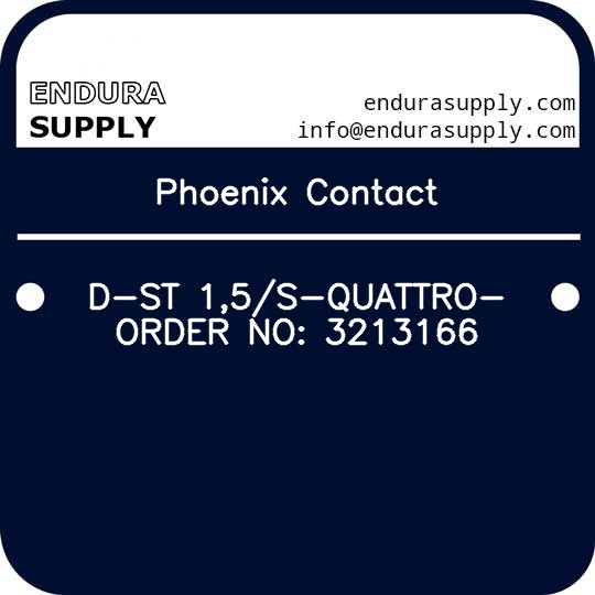 phoenix-contact-d-st-15s-quattro-order-no-3213166