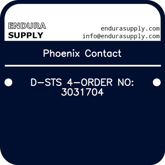 phoenix-contact-d-sts-4-order-no-3031704
