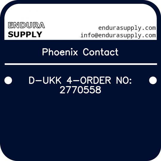 phoenix-contact-d-ukk-4-order-no-2770558