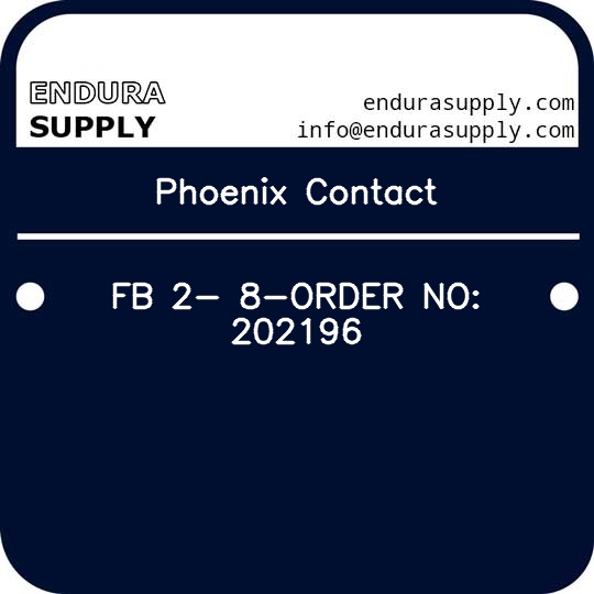 phoenix-contact-fb-2-8-order-no-202196