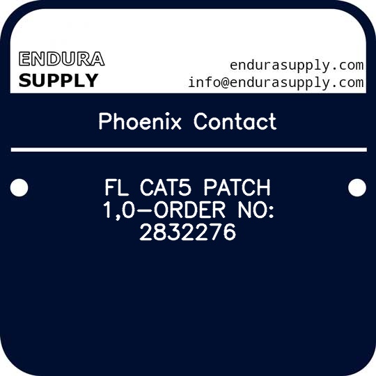 phoenix-contact-fl-cat5-patch-10-order-no-2832276