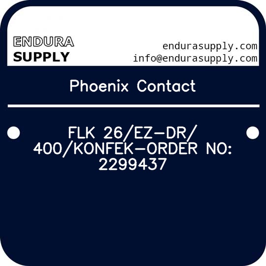 phoenix-contact-flk-26ez-dr-400konfek-order-no-2299437