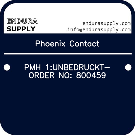 phoenix-contact-pmh-1unbedruckt-order-no-800459