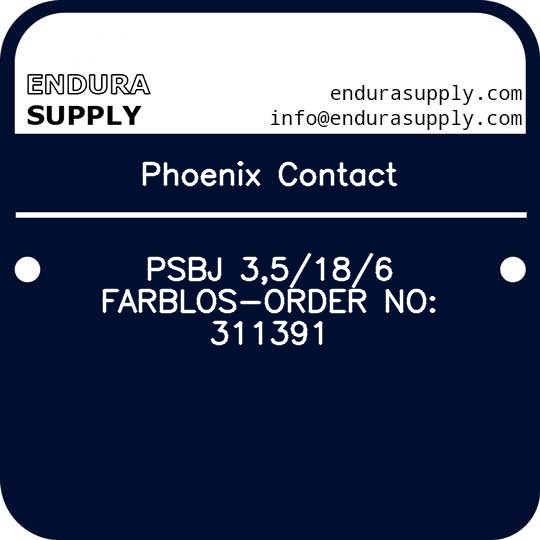 phoenix-contact-psbj-35186-farblos-order-no-311391