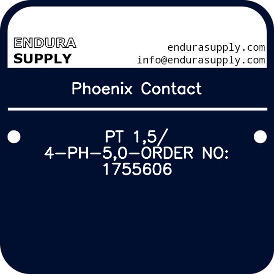 phoenix-contact-pt-15-4-ph-50-order-no-1755606