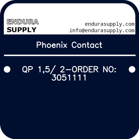 phoenix-contact-qp-15-2-order-no-3051111