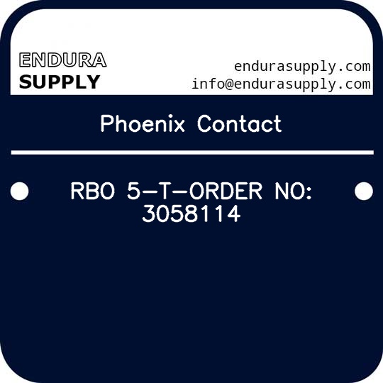 phoenix-contact-rbo-5-t-order-no-3058114