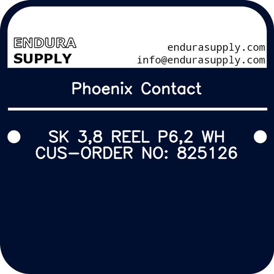 phoenix-contact-sk-38-reel-p62-wh-cus-order-no-825126