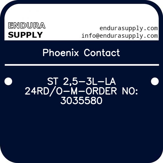 phoenix-contact-st-25-3l-la-24rdo-m-order-no-3035580