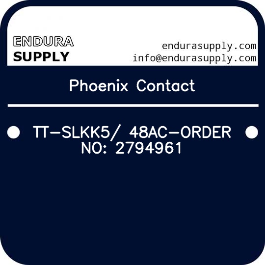 phoenix-contact-tt-slkk5-48ac-order-no-2794961