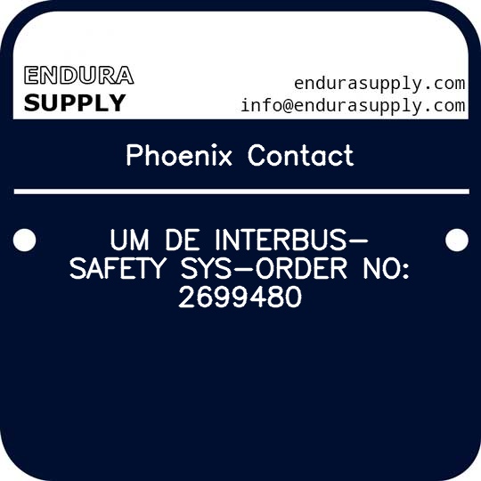 phoenix-contact-um-de-interbus-safety-sys-order-no-2699480