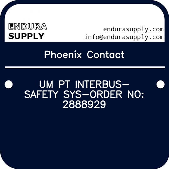 phoenix-contact-um-pt-interbus-safety-sys-order-no-2888929