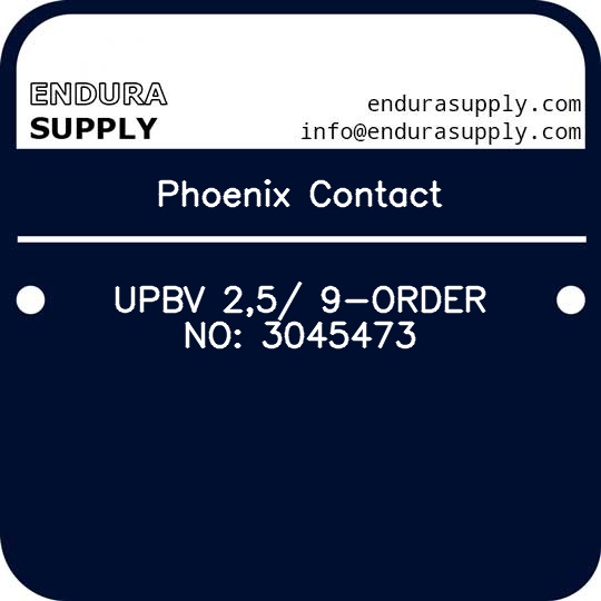 phoenix-contact-upbv-25-9-order-no-3045473
