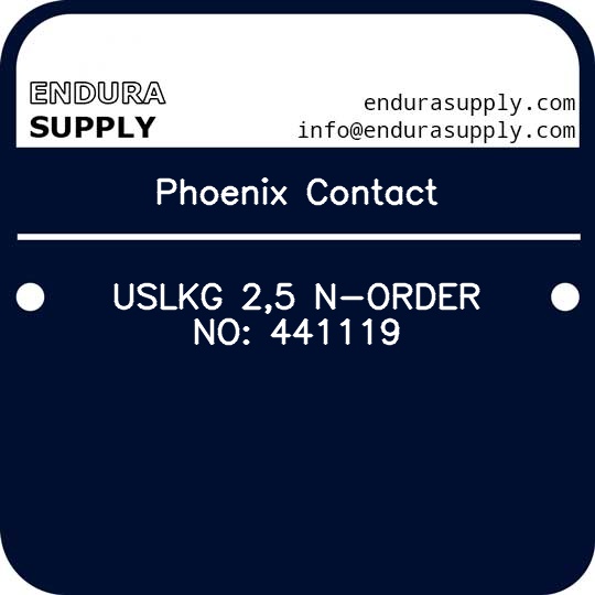 phoenix-contact-uslkg-25-n-order-no-441119