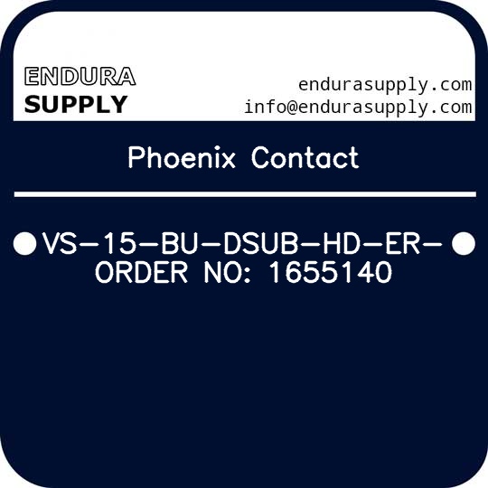 phoenix-contact-vs-15-bu-dsub-hd-er-order-no-1655140
