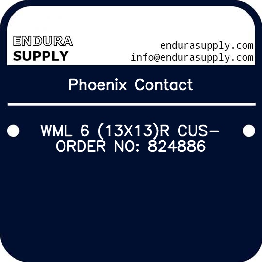 phoenix-contact-wml-6-13x13r-cus-order-no-824886