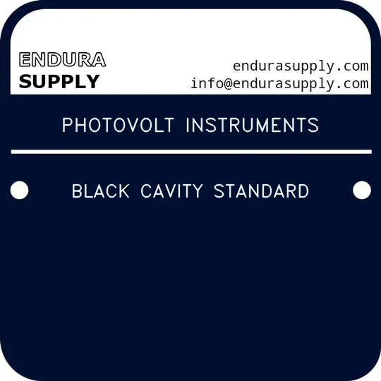 photovolt-instruments-black-cavity-standard