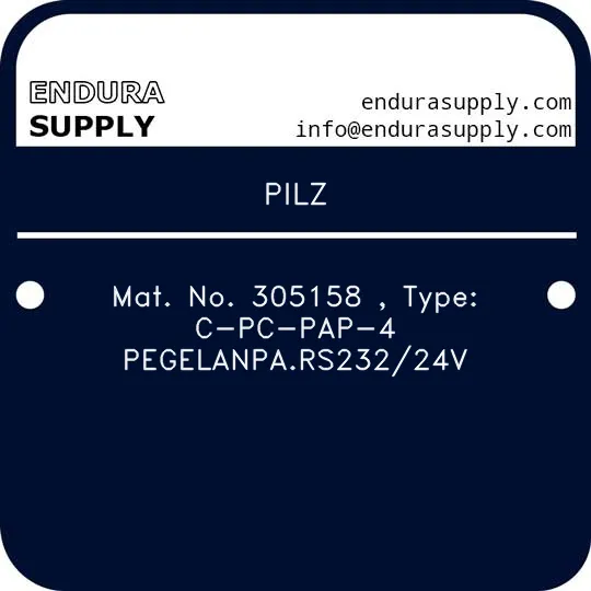 pilz-mat-no-305158-type-c-pc-pap-4-pegelanpars23224v