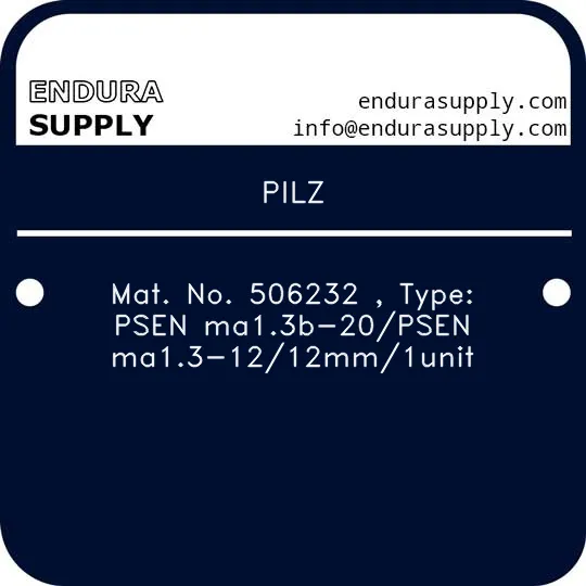 pilz-mat-no-506232-type-psen-ma13b-20psen-ma13-1212mm1unit