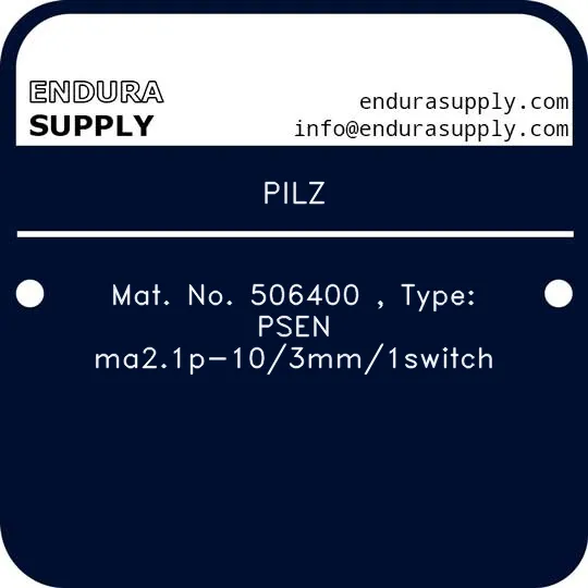 pilz-mat-no-506400-type-psen-ma21p-103mm1switch