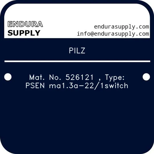 pilz-mat-no-526121-type-psen-ma13a-221switch