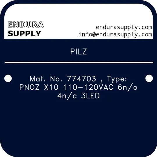 pilz-mat-no-774703-type-pnoz-x10-110-120vac-6no-4nc-3led
